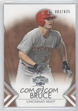 2012 Topps Triple Threads - [Base] - Sepia #16 - Jay Bruce /625