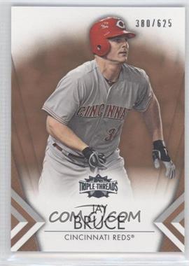 2012 Topps Triple Threads - [Base] - Sepia #16 - Jay Bruce /625