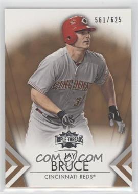 2012 Topps Triple Threads - [Base] - Sepia #16 - Jay Bruce /625