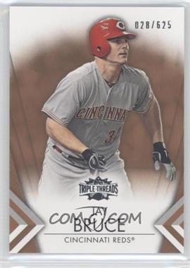 2012 Topps Triple Threads - [Base] - Sepia #16 - Jay Bruce /625