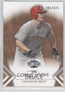 2012 Topps Triple Threads - [Base] - Sepia #16 - Jay Bruce /625