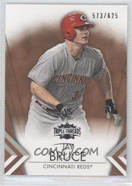 2012 Topps Triple Threads - [Base] - Sepia #16 - Jay Bruce /625