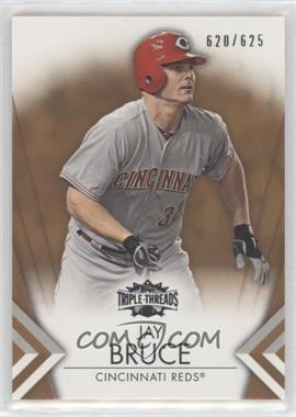 2012 Topps Triple Threads - [Base] - Sepia #16 - Jay Bruce /625