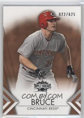 2012 Topps Triple Threads - [Base] - Sepia #16 - Jay Bruce /625