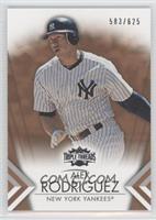 Alex Rodriguez #/625