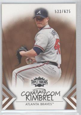 2012 Topps Triple Threads - [Base] - Sepia #19 - Craig Kimbrel /625