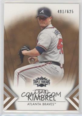 2012 Topps Triple Threads - [Base] - Sepia #19 - Craig Kimbrel /625