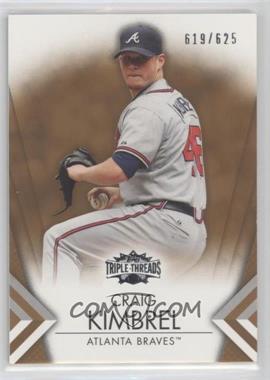 2012 Topps Triple Threads - [Base] - Sepia #19 - Craig Kimbrel /625