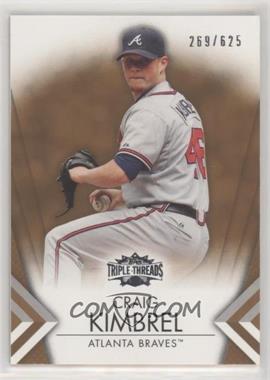 2012 Topps Triple Threads - [Base] - Sepia #19 - Craig Kimbrel /625