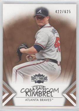 2012 Topps Triple Threads - [Base] - Sepia #19 - Craig Kimbrel /625