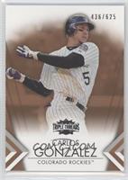 Carlos Gonzalez #/625