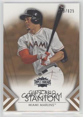 2012 Topps Triple Threads - [Base] - Sepia #23 - Giancarlo Stanton /625