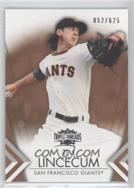 2012 Topps Triple Threads - [Base] - Sepia #26 - Tim Lincecum /625