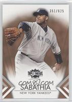 CC Sabathia #/625