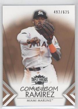 2012 Topps Triple Threads - [Base] - Sepia #35 - Hanley Ramirez /625