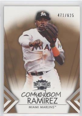 2012 Topps Triple Threads - [Base] - Sepia #35 - Hanley Ramirez /625