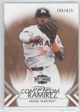 2012 Topps Triple Threads - [Base] - Sepia #35 - Hanley Ramirez /625