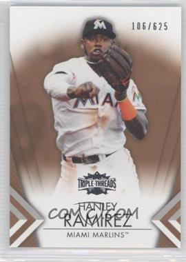 2012 Topps Triple Threads - [Base] - Sepia #35 - Hanley Ramirez /625