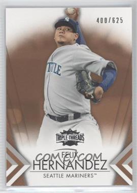 2012 Topps Triple Threads - [Base] - Sepia #39 - Felix Hernandez /625