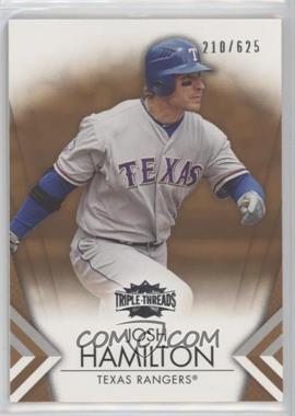 2012 Topps Triple Threads - [Base] - Sepia #46 - Josh Hamilton /625