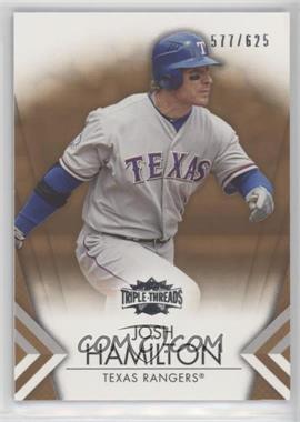 2012 Topps Triple Threads - [Base] - Sepia #46 - Josh Hamilton /625