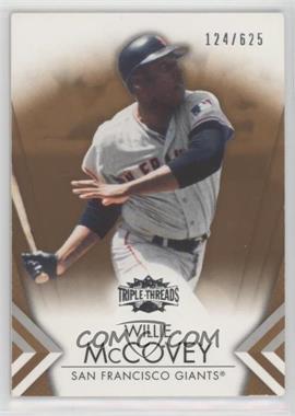 2012 Topps Triple Threads - [Base] - Sepia #63 - Willie McCovey /625