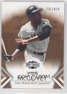 2012 Topps Triple Threads - [Base] - Sepia #63 - Willie McCovey /625