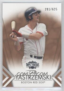 2012 Topps Triple Threads - [Base] - Sepia #64 - Carl Yastrzemski /625