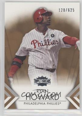 2012 Topps Triple Threads - [Base] - Sepia #83 - Ryan Howard /625