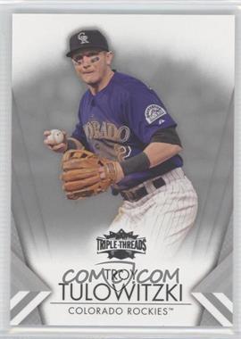 2012 Topps Triple Threads - [Base] #13 - Troy Tulowitzki