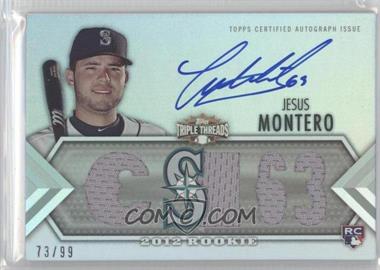 2012 Topps Triple Threads - [Base] #144 - Future Phenoms Auto Relics - Jesus Montero /99