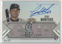 Future Phenoms Auto Relics - Jesus Montero [EX to NM] #/99