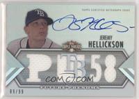 Future Phenoms Auto Relics - Jeremy Hellickson #/99