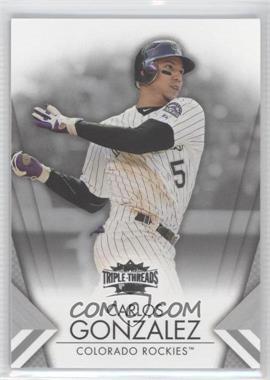 2012 Topps Triple Threads - [Base] #2 - Carlos Gonzalez