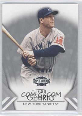 2012 Topps Triple Threads - [Base] #37 - Lou Gehrig