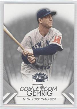 2012 Topps Triple Threads - [Base] #37 - Lou Gehrig