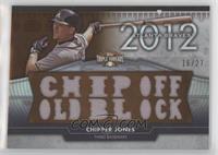 Chipper Jones #/27