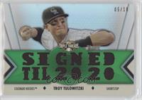 Troy Tulowitzki #/18