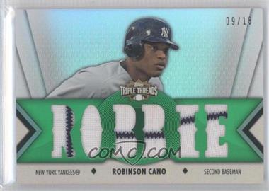 2012 Topps Triple Threads - Relics - Emerald #TTR-164 - Robinson Cano /18