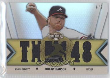 2012 Topps Triple Threads - Relics - Gold #TTR-18 - Tommy Hanson /9