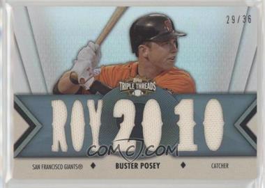 2012 Topps Triple Threads - Relics #TTR-143 - Buster Posey /36