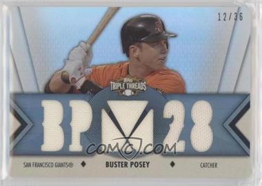 2012 Topps Triple Threads - Relics #TTR-144 - Buster Posey /36