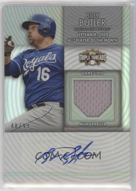 2012 Topps Triple Threads - Unity Autograph Relics #TTUAR-11 - Billy Butler /99