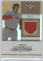 Adrian Gonzalez #/27