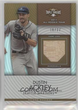 2012 Topps Triple Threads - Unity Relics - Sepia #TTUR-261 - Dustin Ackley /27