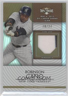 2012 Topps Triple Threads - Unity Relics - Sepia #TTUR-275 - Robinson Cano /27