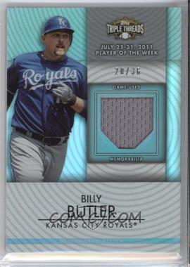 2012 Topps Triple Threads - Unity Relics #TTUR-107 - Billy Butler /36