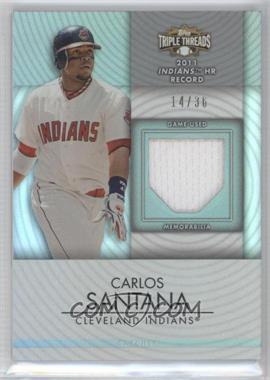 2012 Topps Triple Threads - Unity Relics #TTUR-79 - Carlos Santana /36