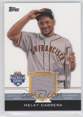 2012 Topps Update Series - All-Star Stitches #AS-MEC - Melky Cabrera