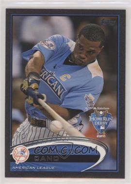 2012 Topps Update Series - [Base] - Black #US110 - Home Run Derby - Robinson Cano /61